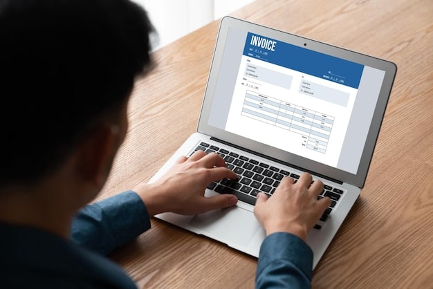 A close-up of a billing statement for a student loan, highlighting the servicer's name and contact information.