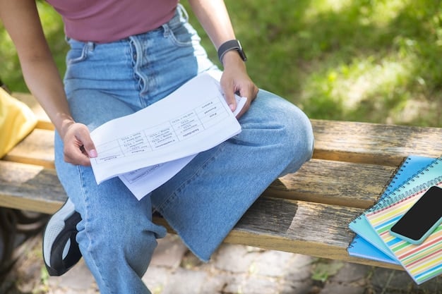 A close-up shot of a student loan bill with the words 