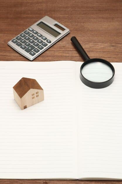 A magnifying glass focusing on a document titled 