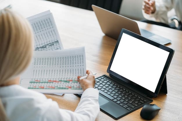 A close-up image of a laptop screen displaying a tax form with fields related to cryptocurrency transactions highlighted. The image should emphasize the complexity and detail involved in reporting crypto taxes.