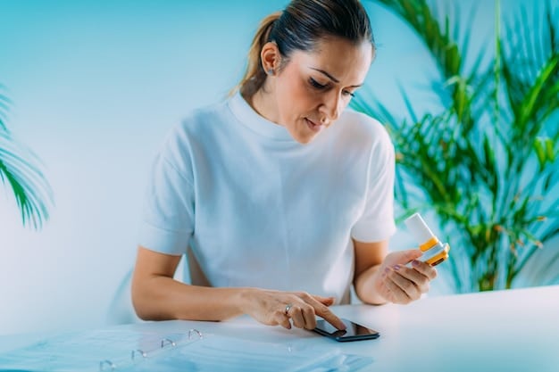 A person carefully reviewing a credit card statement, using a calculator to understand the impact of interest rates.