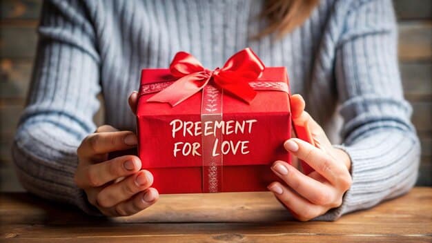 A family handing over a symbolic gift, representing the act of gifting assets to reduce estate tax liability.