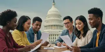 Students learning about federal student loan forgiveness programs in 2025