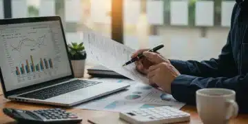 Person reviewing tax documents to maximize 2024 tax refund