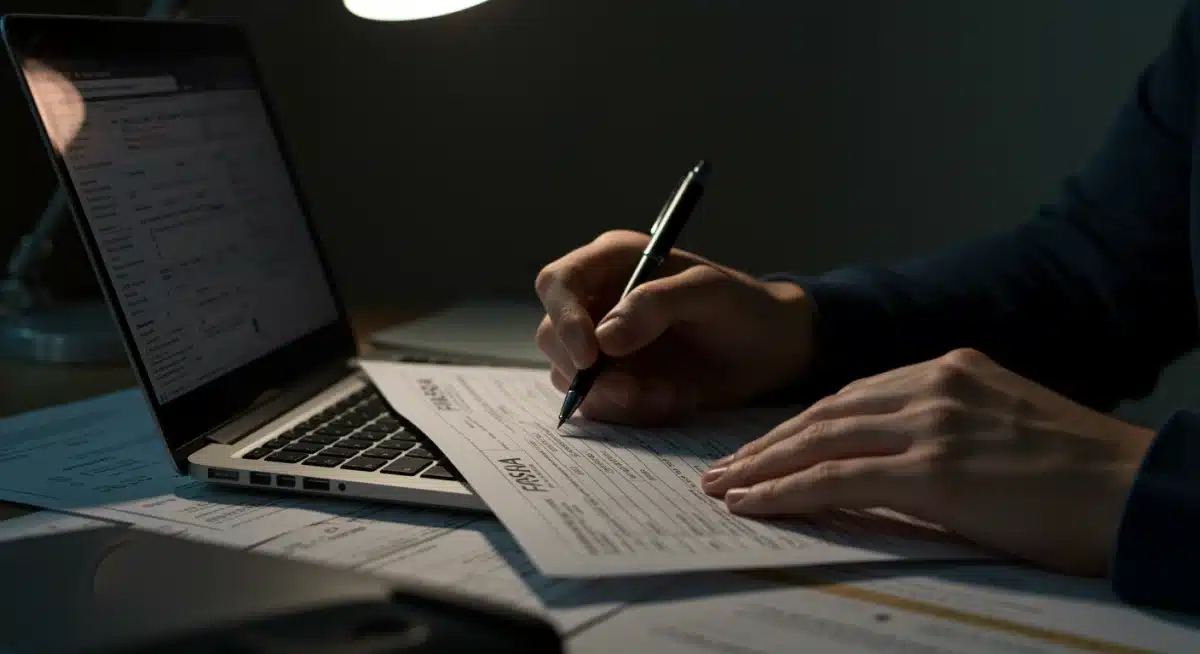 Student filling out FAFSA form on laptop for financial aid application