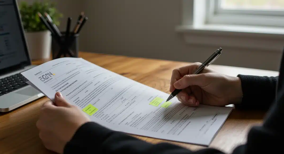 Person analyzing federal student loan forgiveness guidelines