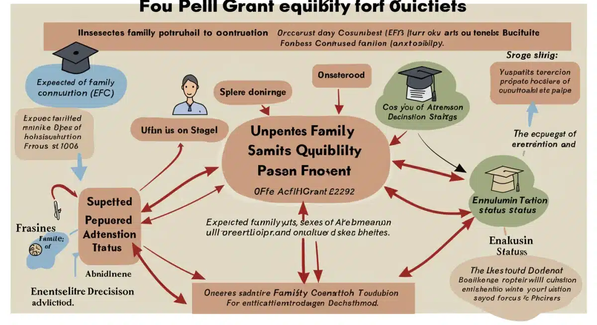 Infographic showing factors affecting Pell Grant eligibility