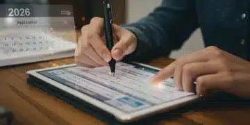 Student completing federal student aid application on tablet for 2026 deadlines