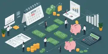 Comprehensive personal finance check-up infographic for 2026 with goals and strategy