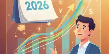 Financial growth chart with 2026 calendar, symbolizing effective retirement tax planning.