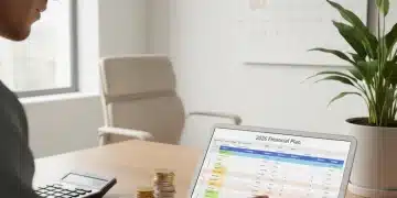 Person reviewing budget on tablet to cut monthly expenses